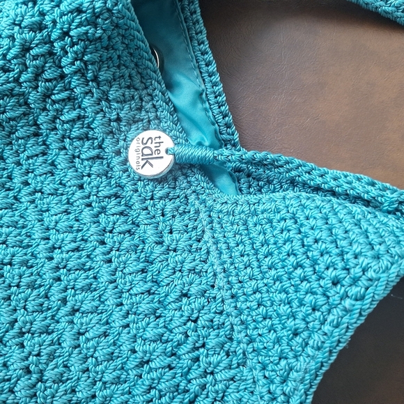 The Sak Originals Women's Shoulder Green Purse  NWOT - Picture 7 of 12